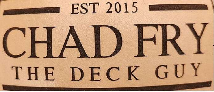 Chad Fry The Deck Guy Logo