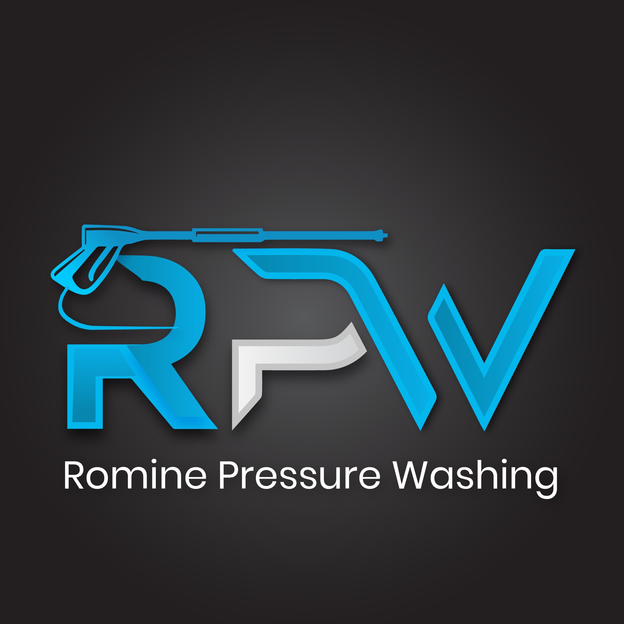 Romine Pressure Washing Logo