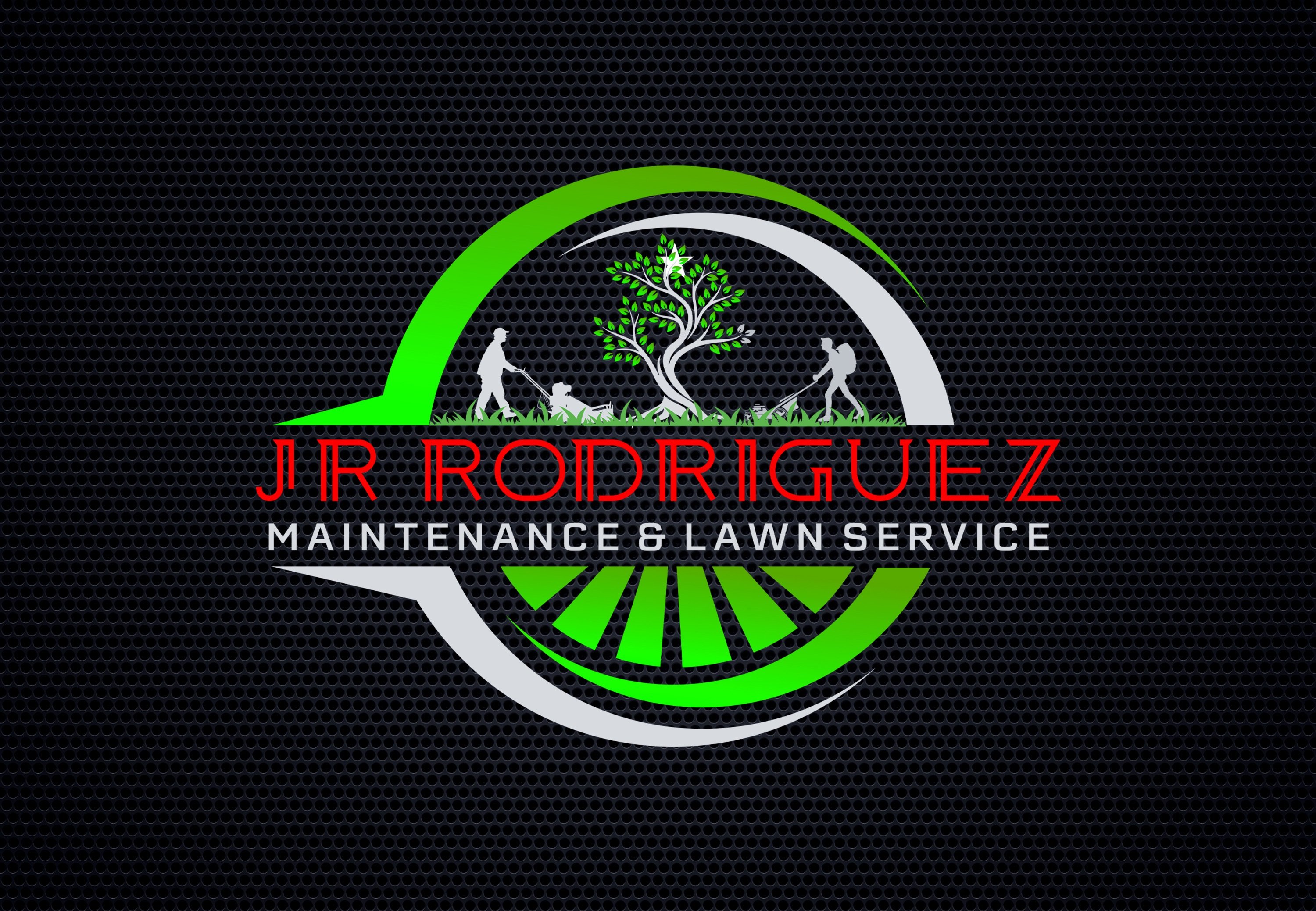 JR Rodriguez Maintenance & Lawn Service Logo