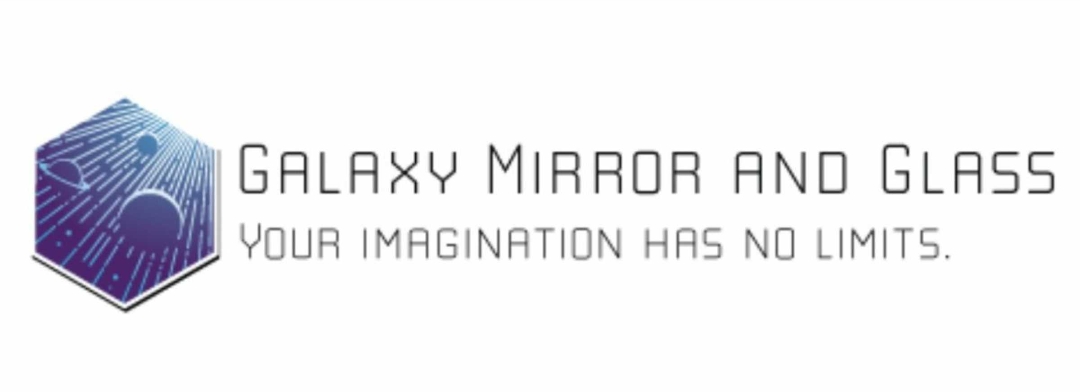 Galaxy Mirror and Glass Logo
