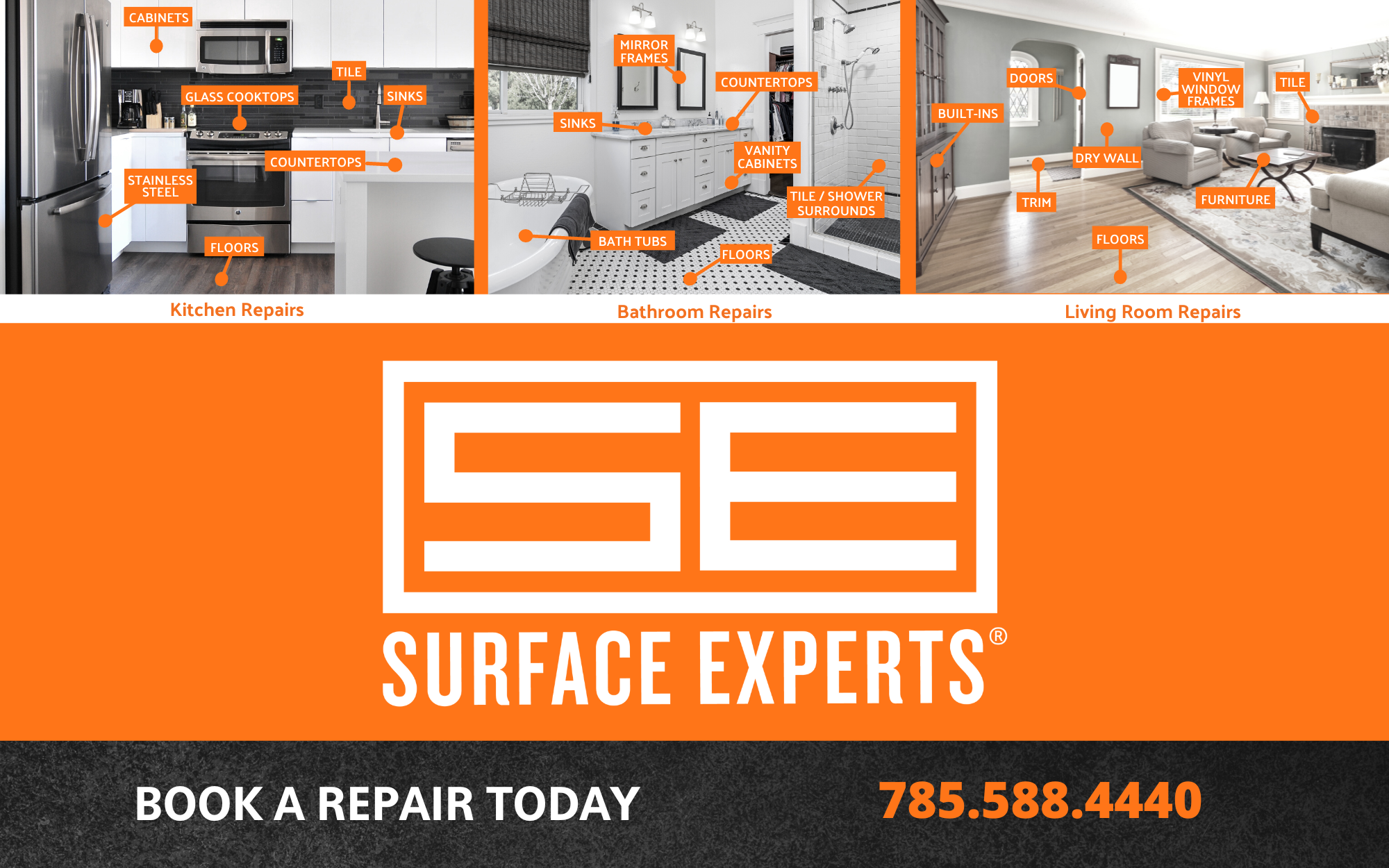 Surface Experts Of Lawrence Logo