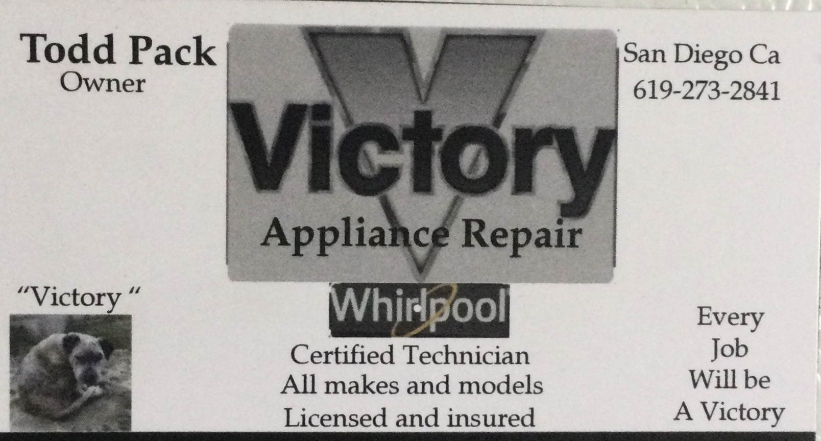Victory Appliance Logo