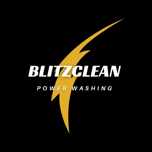 Blitz Clean Power Washing Logo