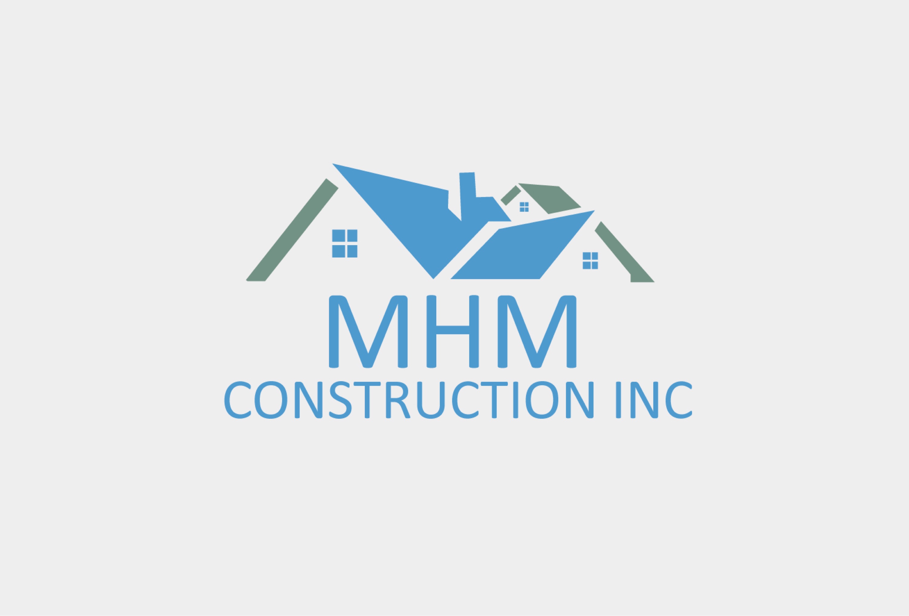 MHM Construction, Inc. Logo