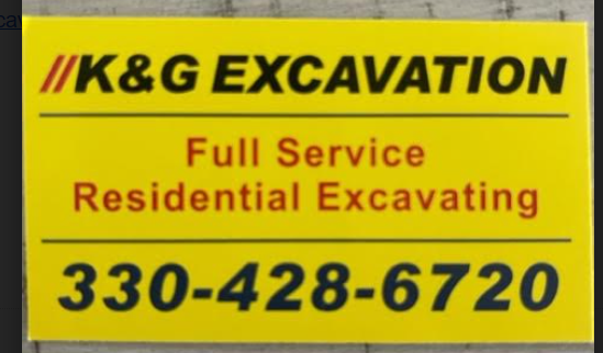 K&G Excavation Logo