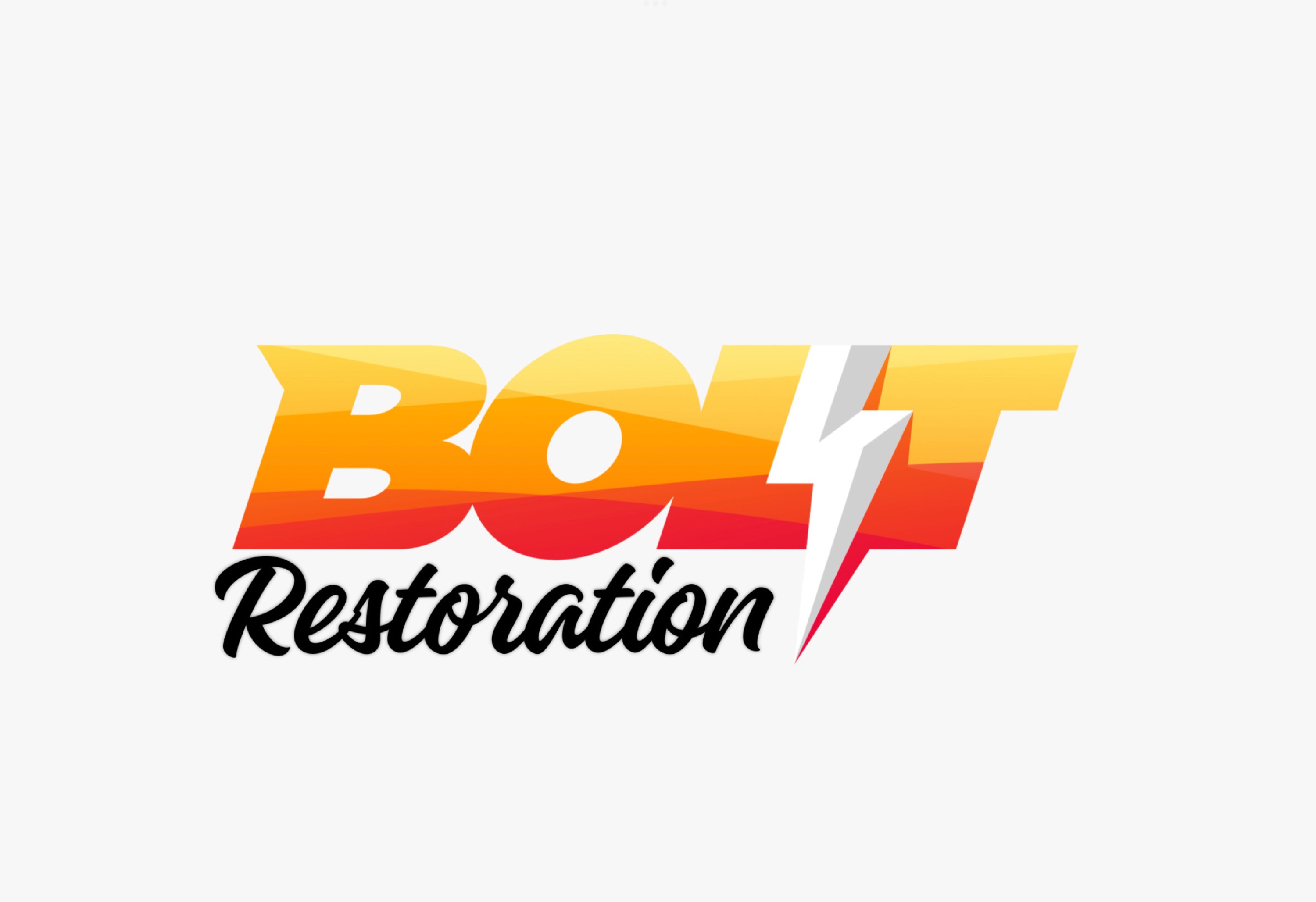 Bolt Restoration Company Logo