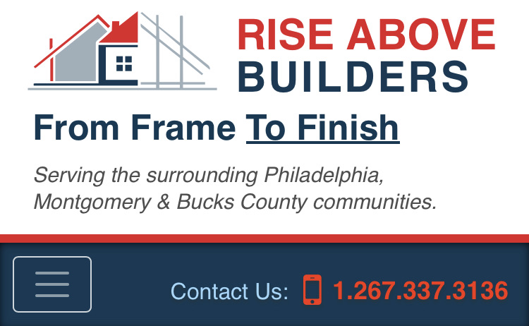 Rise Above Builders Logo