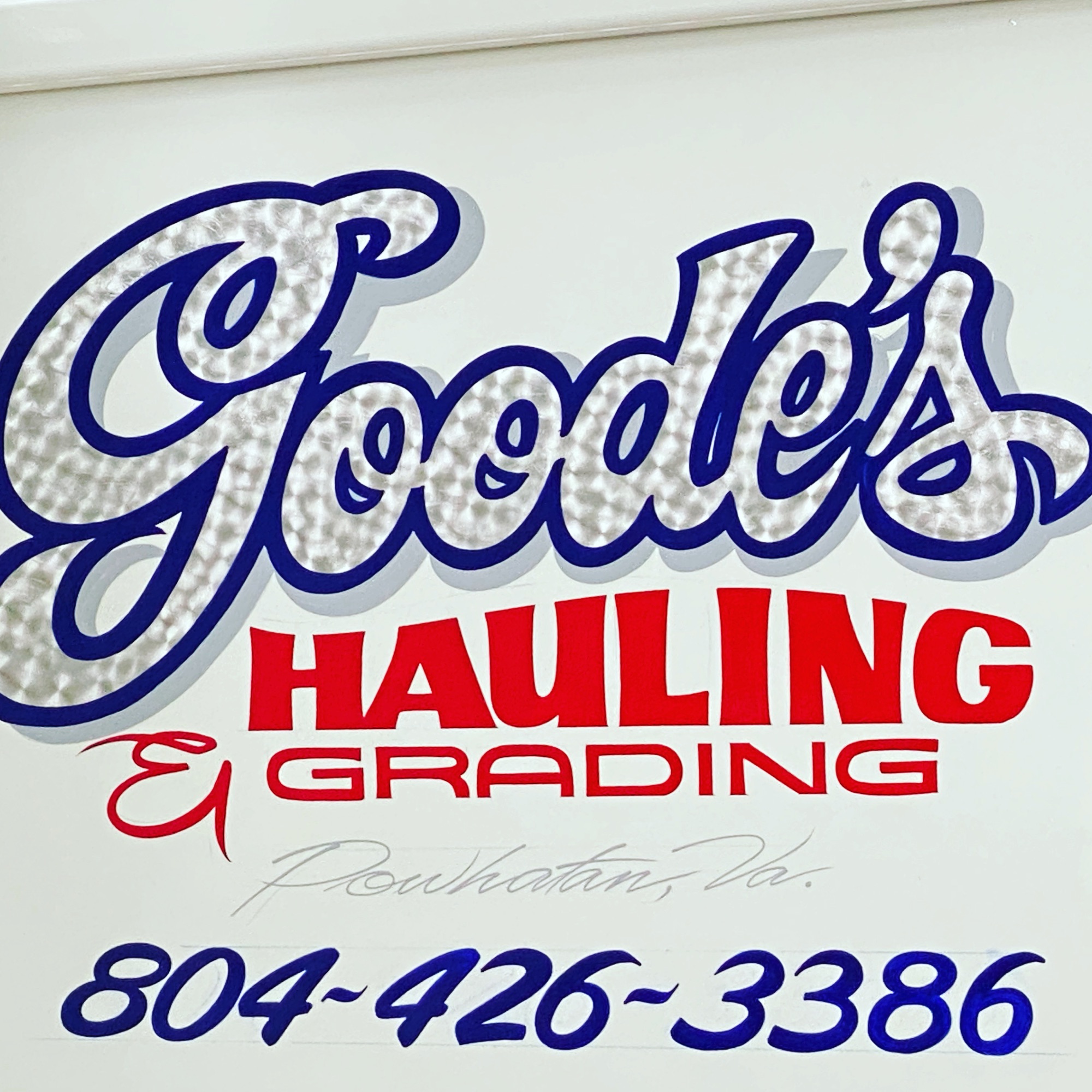 Goode's Hauling and Grading Logo