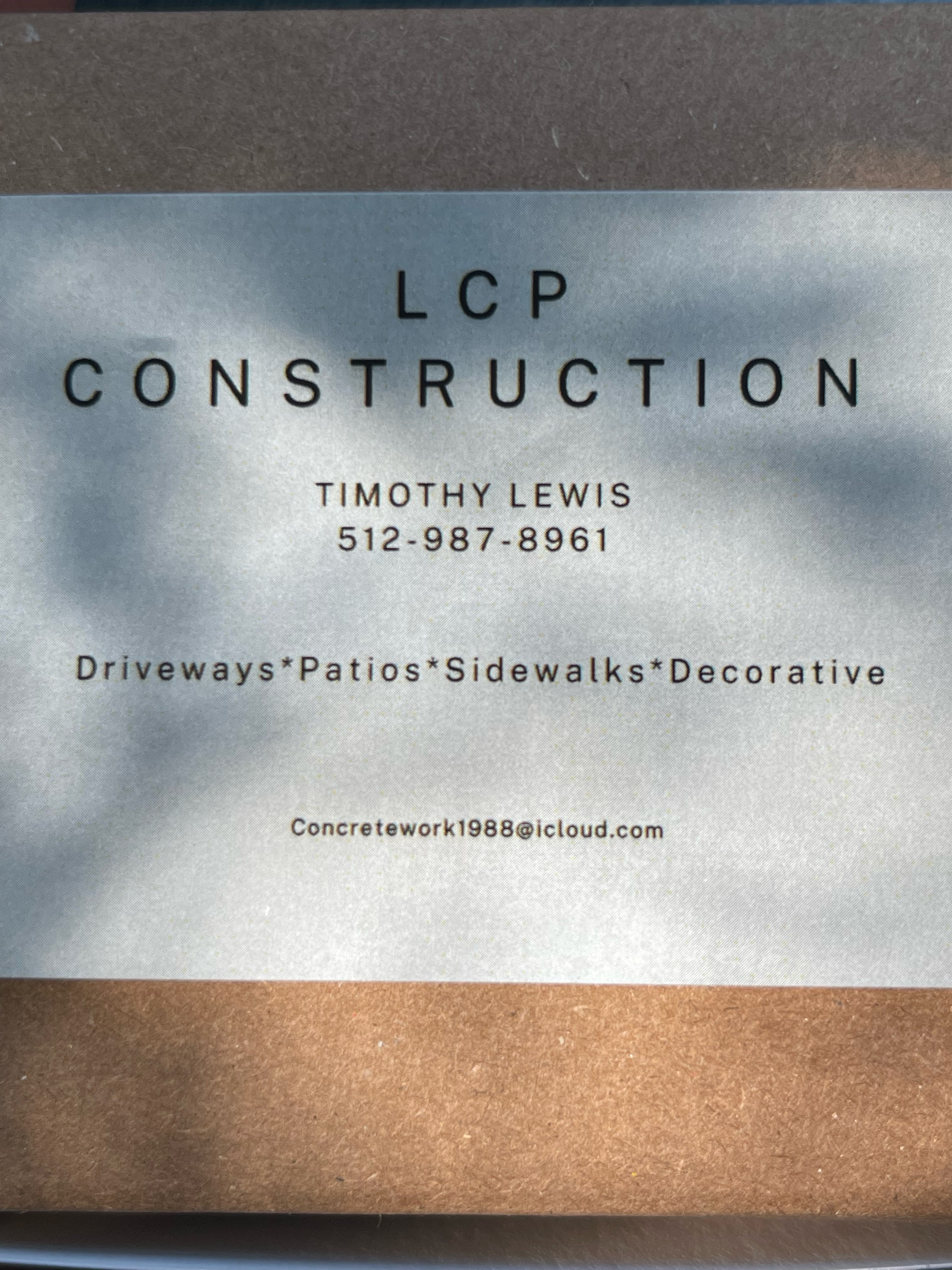 LCP Construction Logo