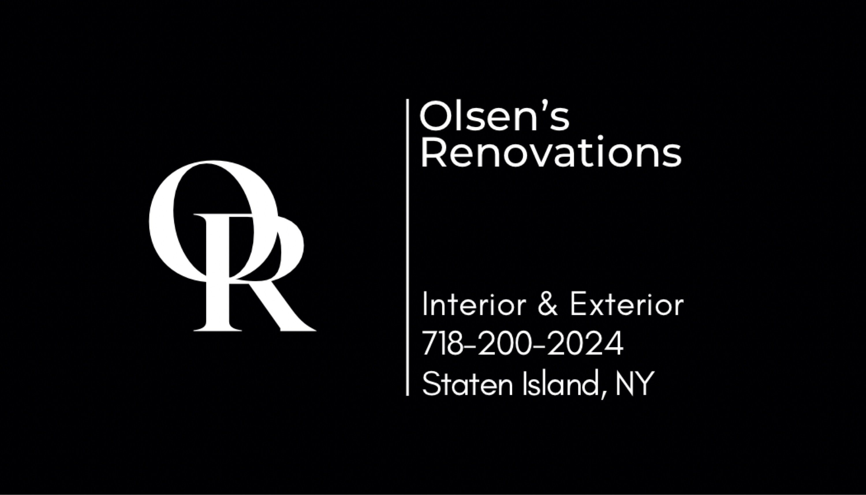 Olsen's Renovations Logo