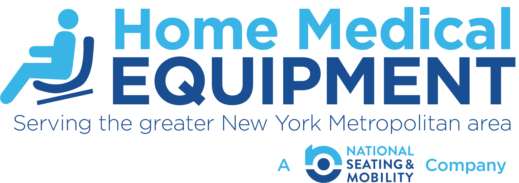 Home Medical Equipment, a National Seating & Mobility Company Logo