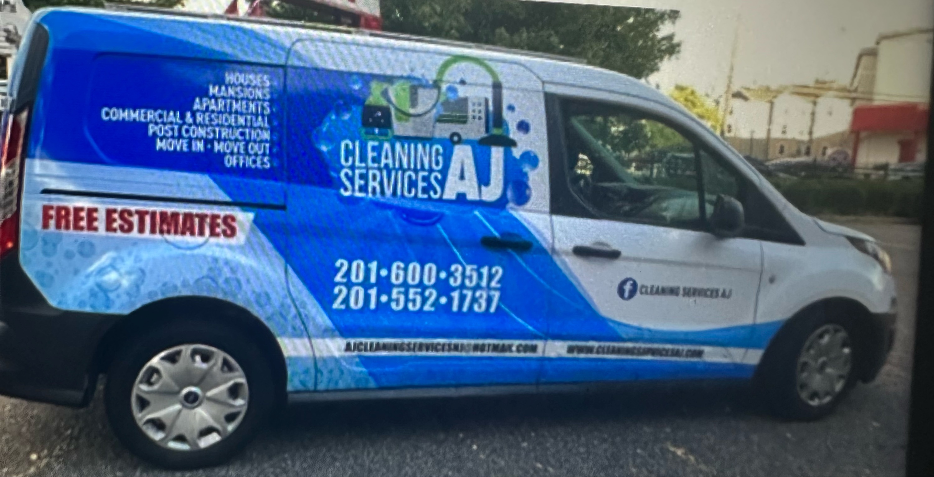 Cleaning Service AJ Logo