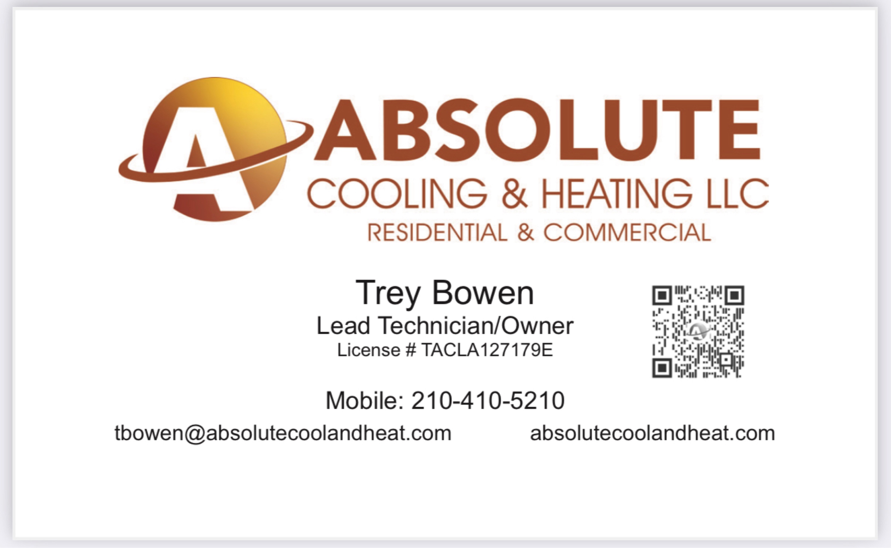 Absolute Cooling & Heating, LLC Logo