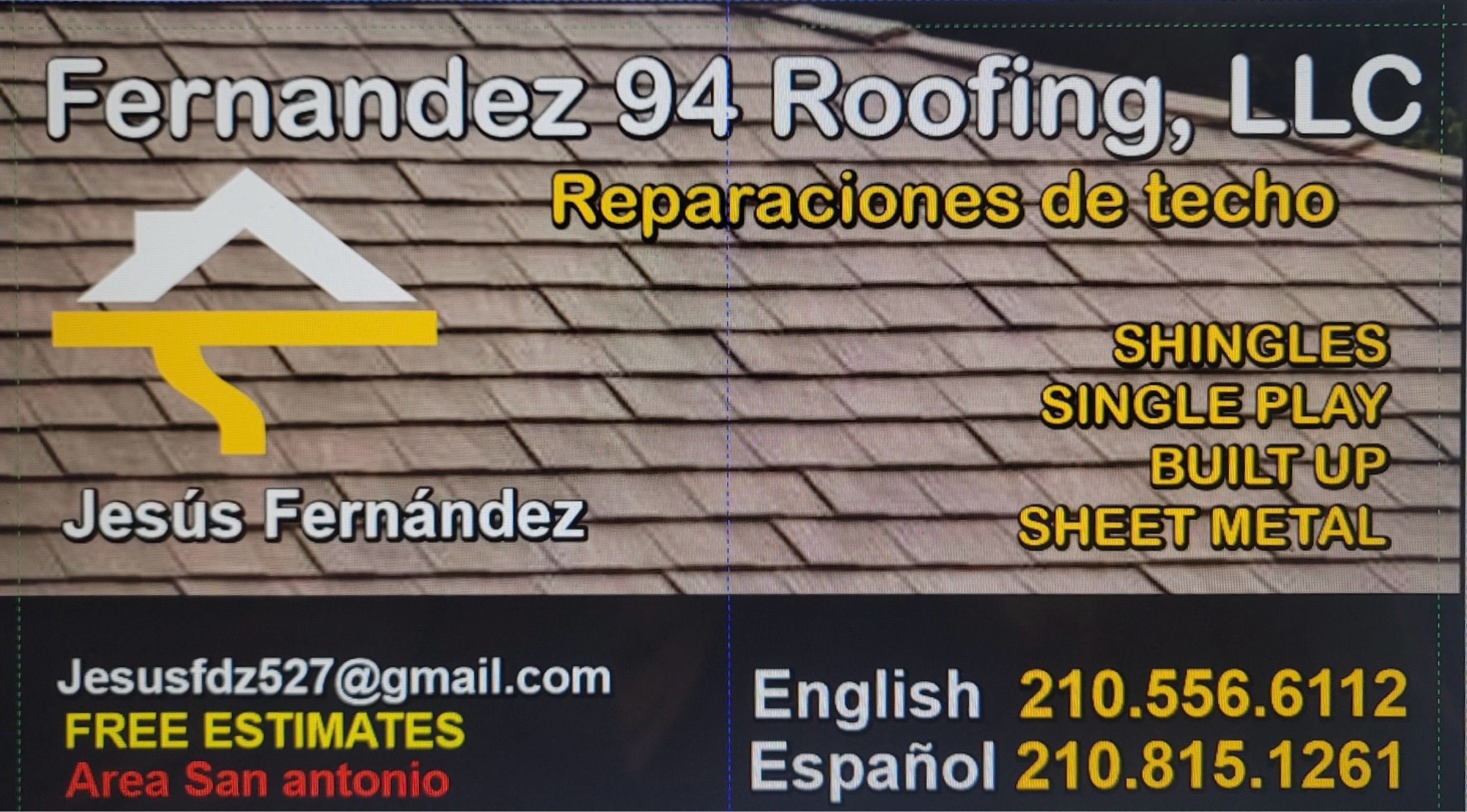 Fernandez 94 Roofing, LLC Logo