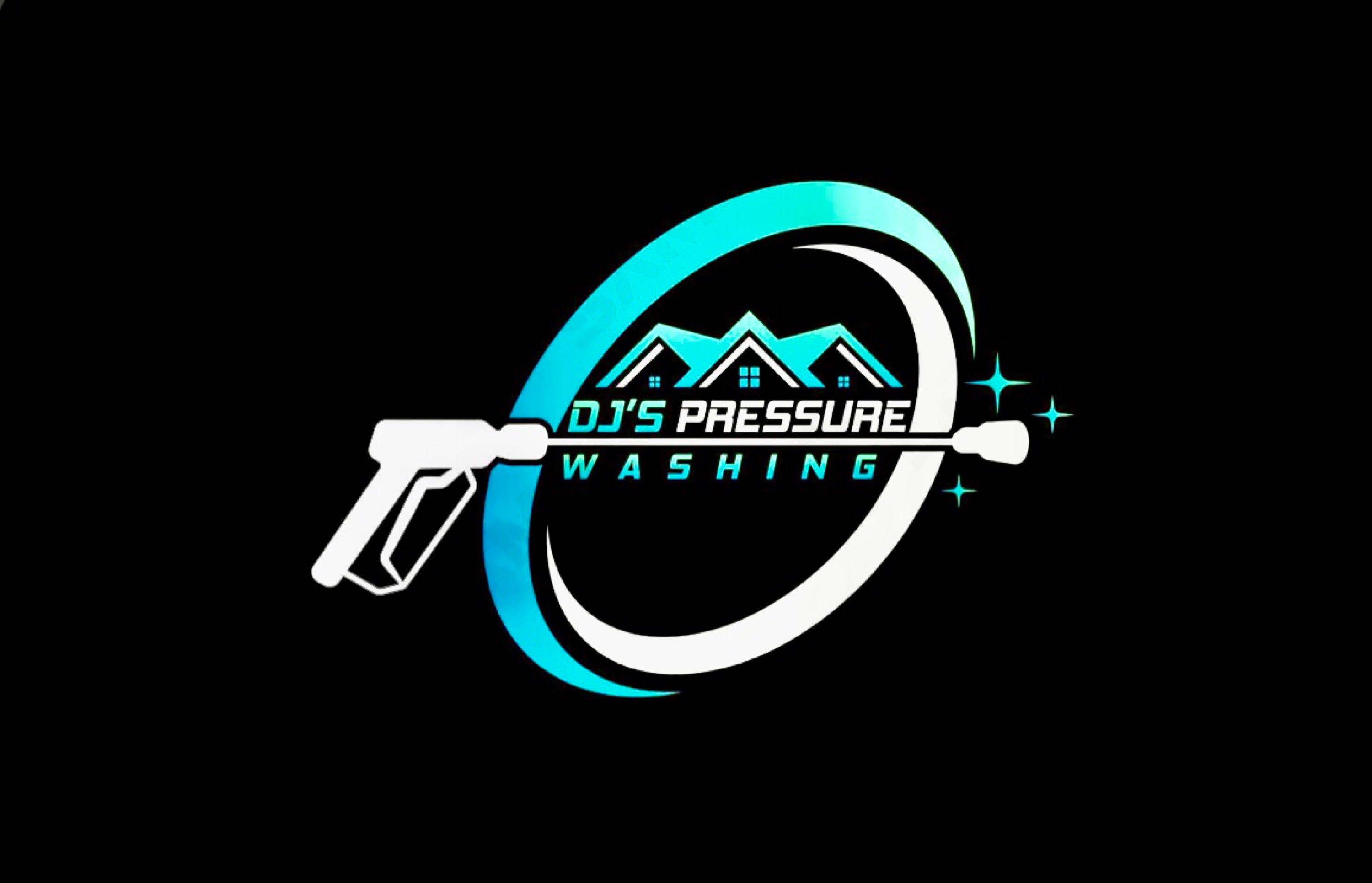DJ's Pressure Washing Logo
