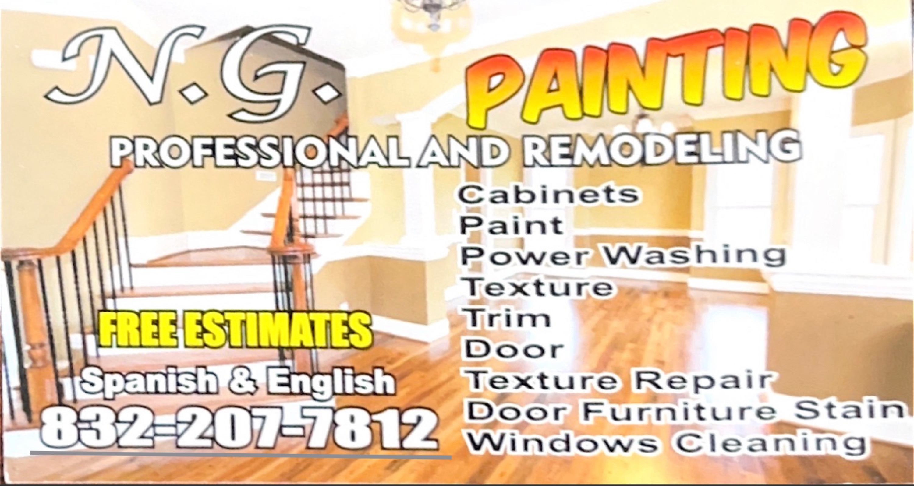 NG Painting Professional and Remodeling Logo