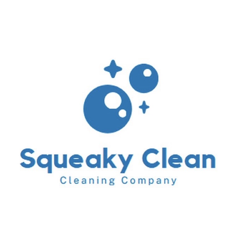 Squeaky Cleans Cleaning Company Logo