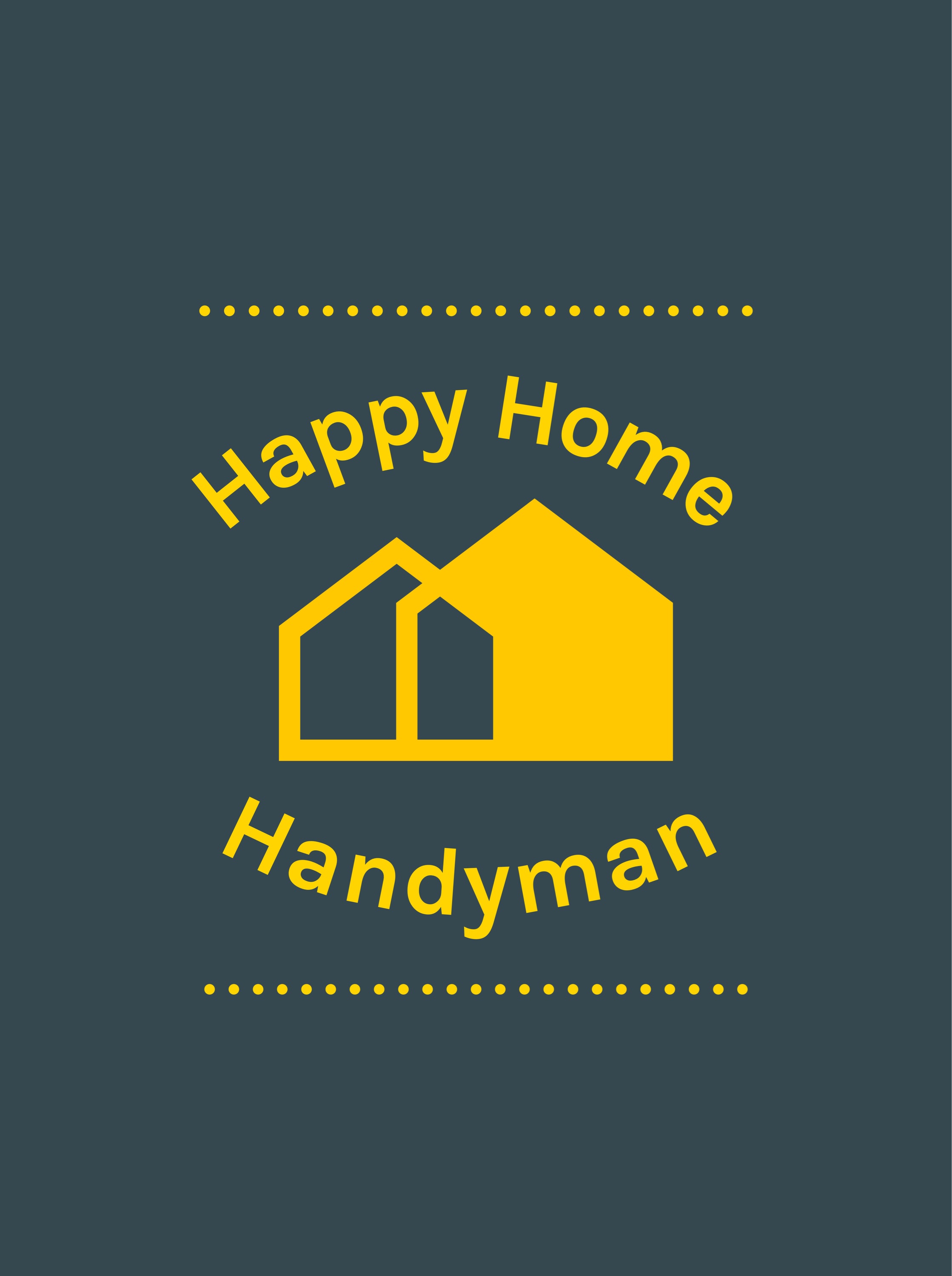 Happy Home Handyman Logo