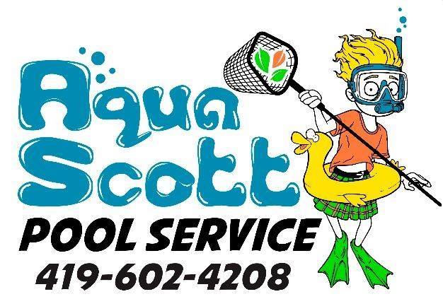 Aqua Scott Pool Service Logo