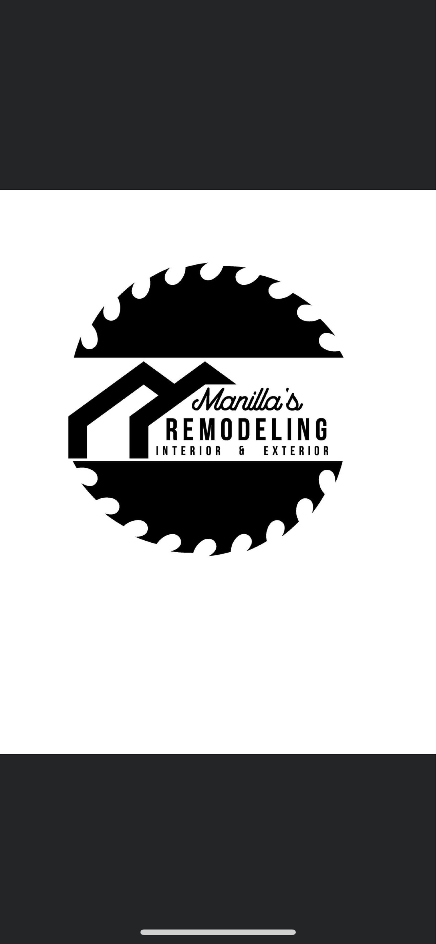 Manilla's Remodeling, LLC Logo