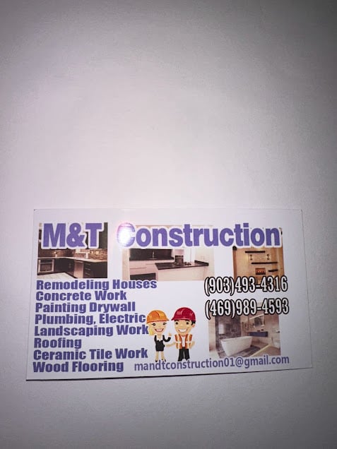 M&T Construction Logo