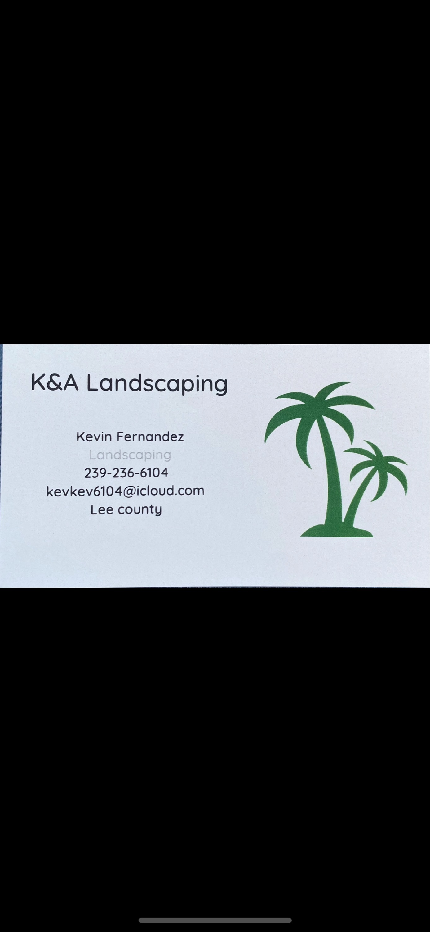 K&A Landscaping Logo