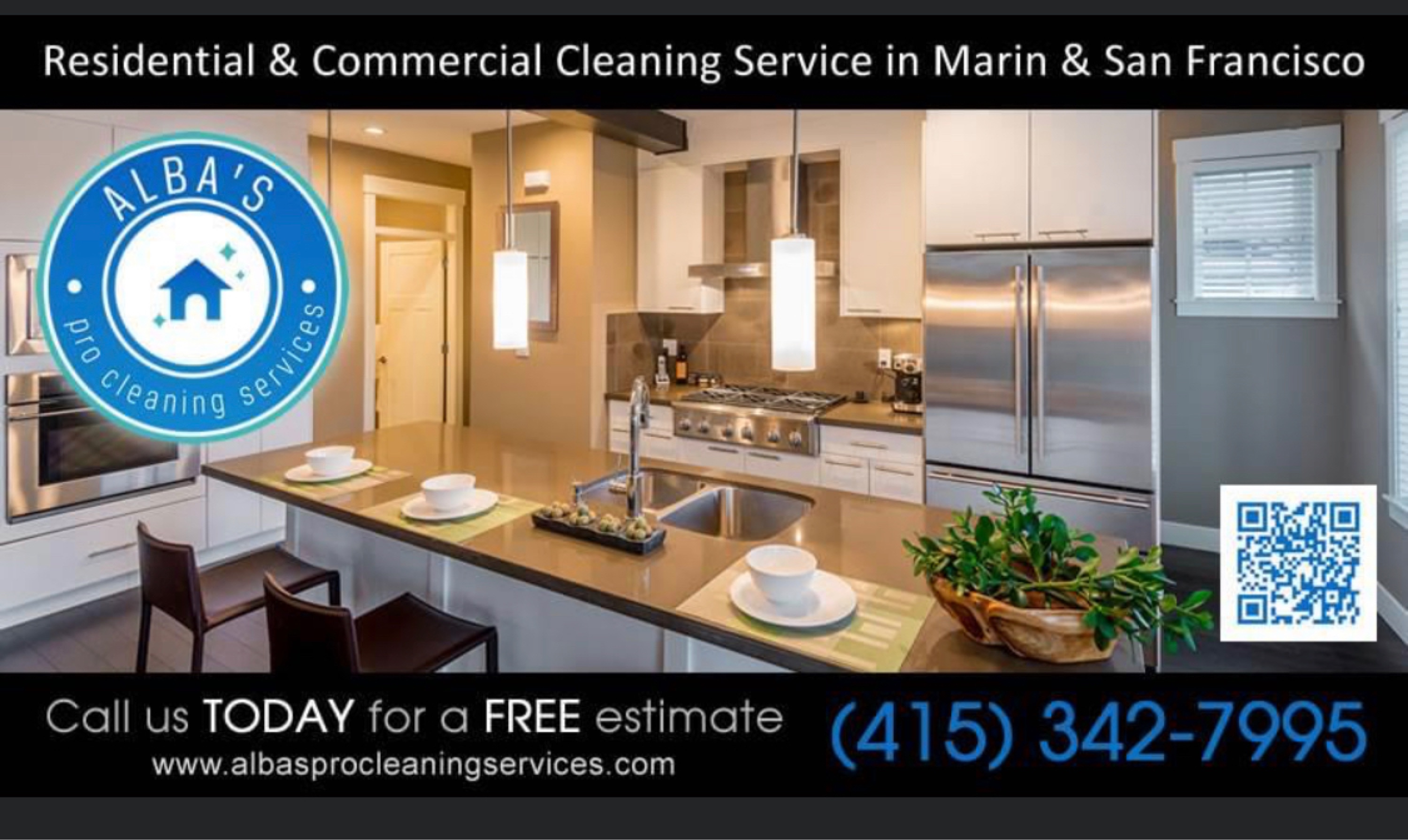 Alba's Pro Cleaning Services Logo