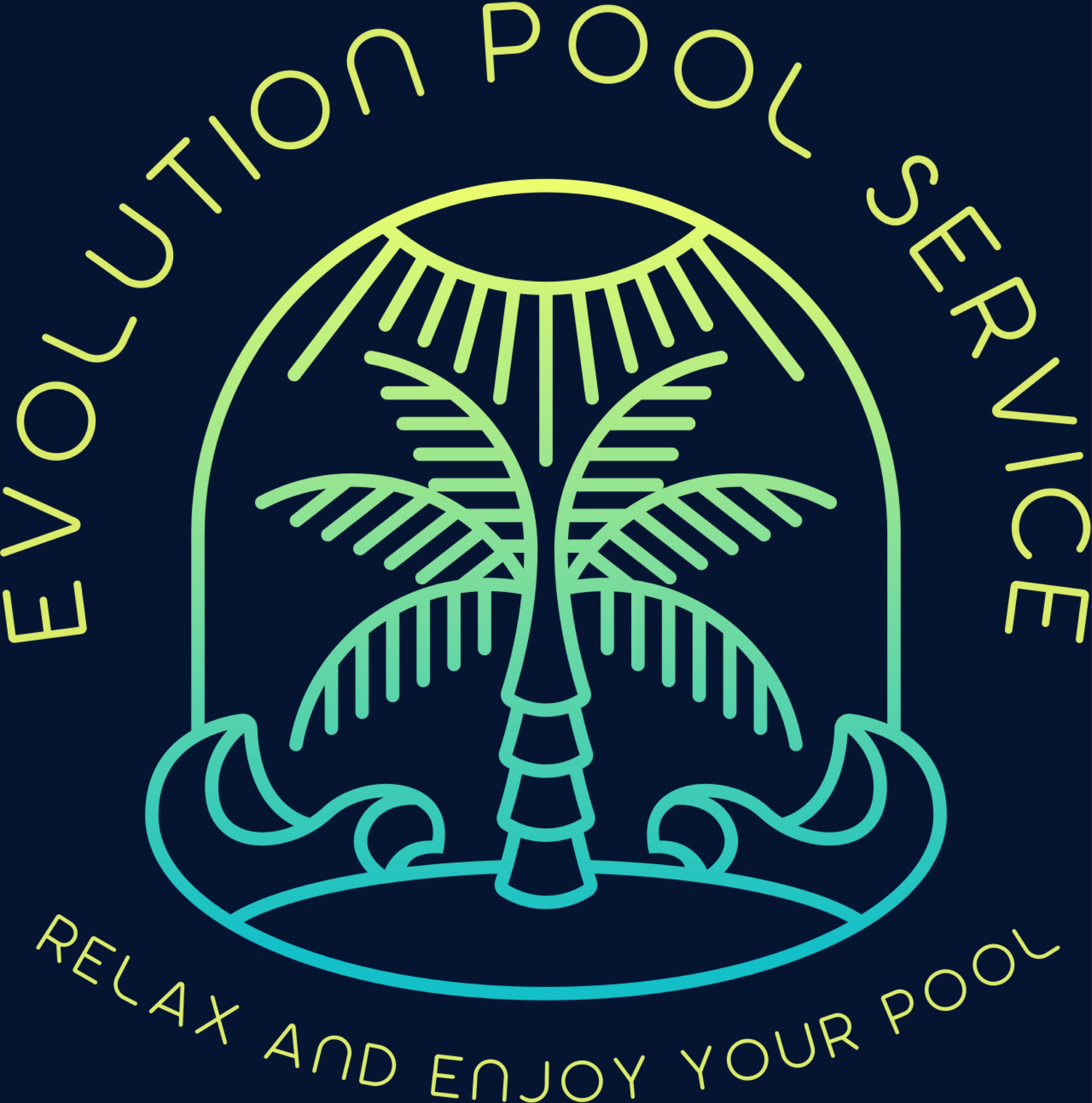 Evolution Pool Service Logo