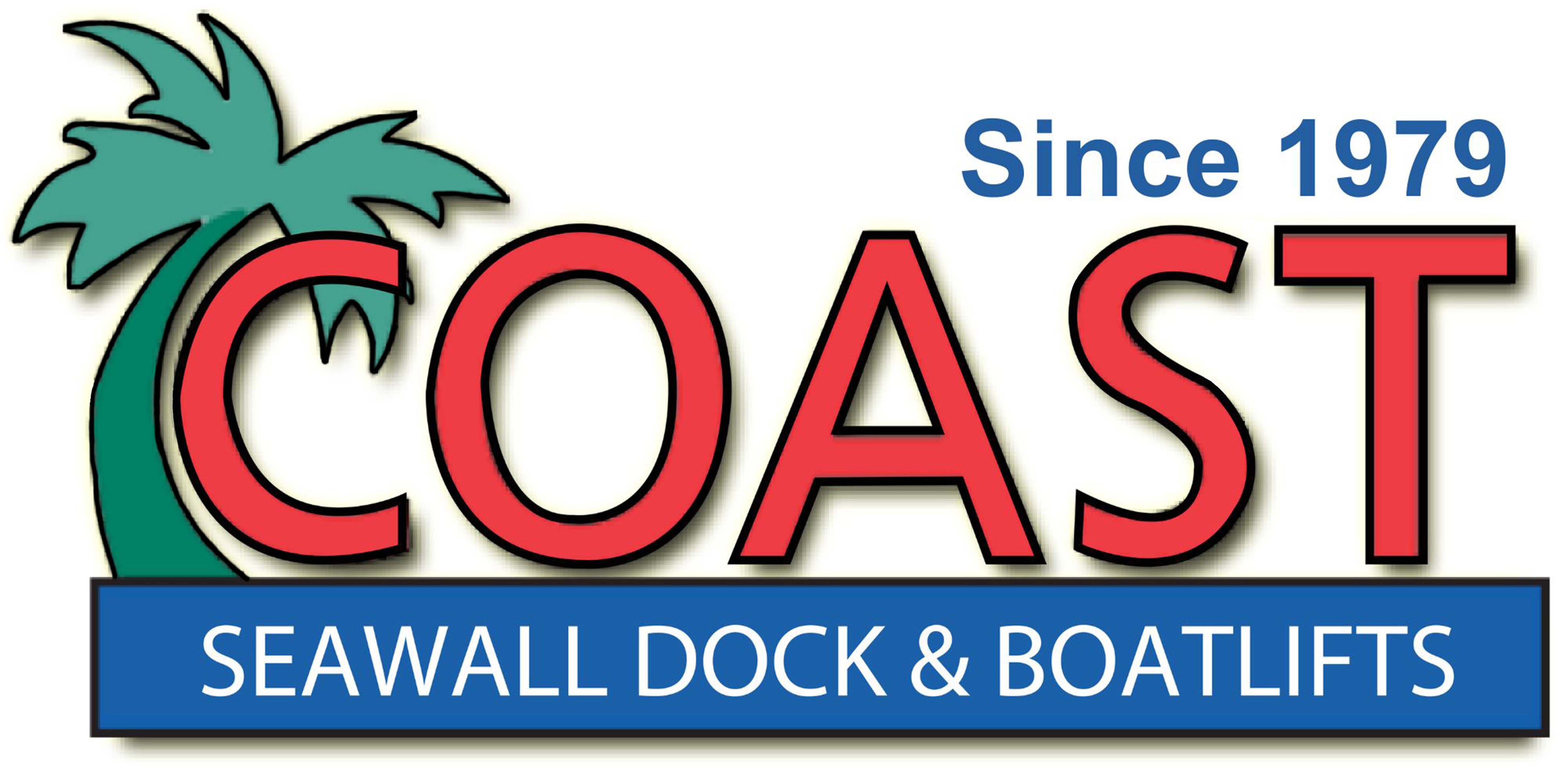 Coast Seawall Dock & Boatlifts, Inc. Logo