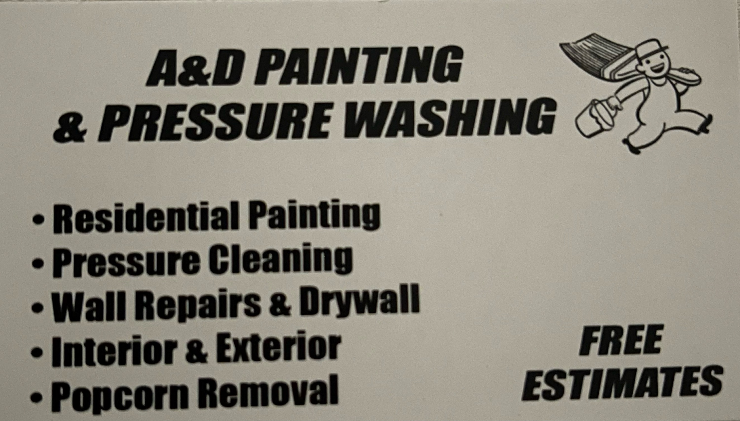 A&D Painting and Pressure Washing, LLC Logo