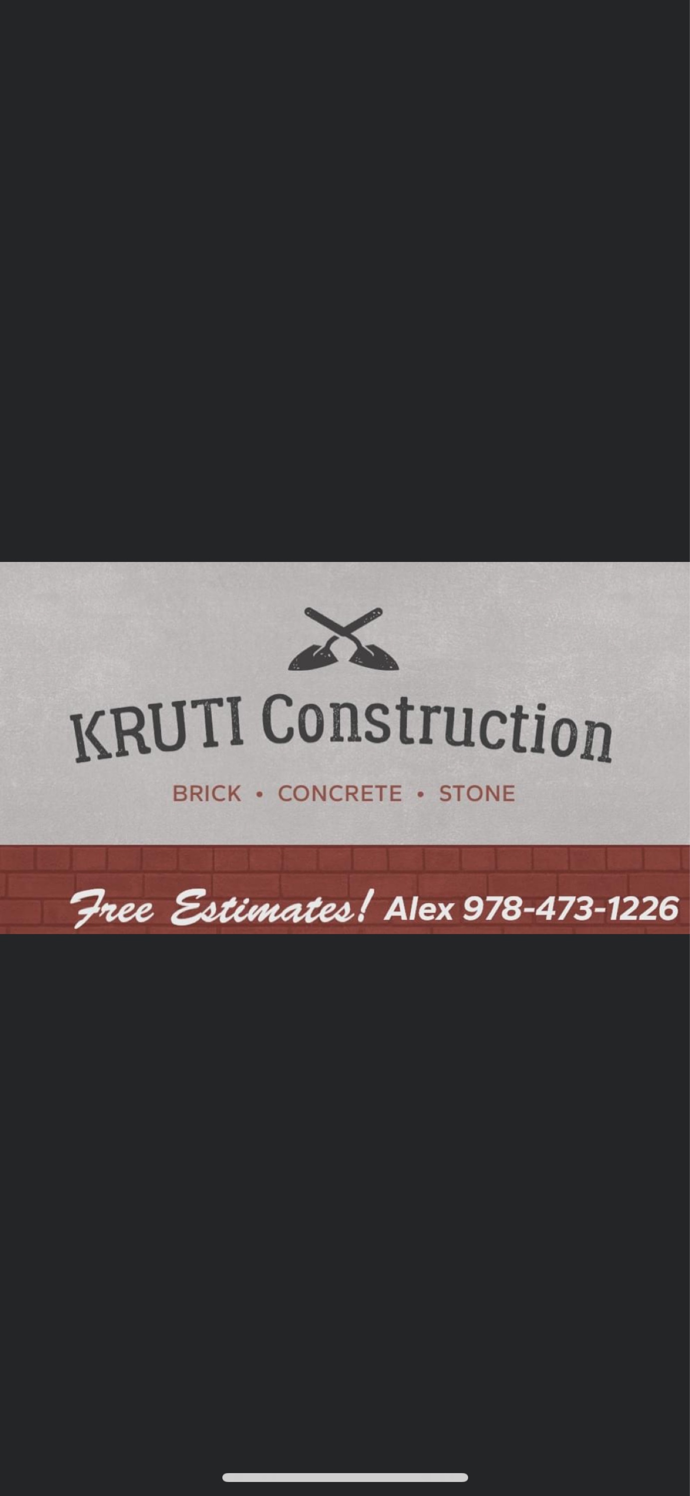Kruti Construction Logo