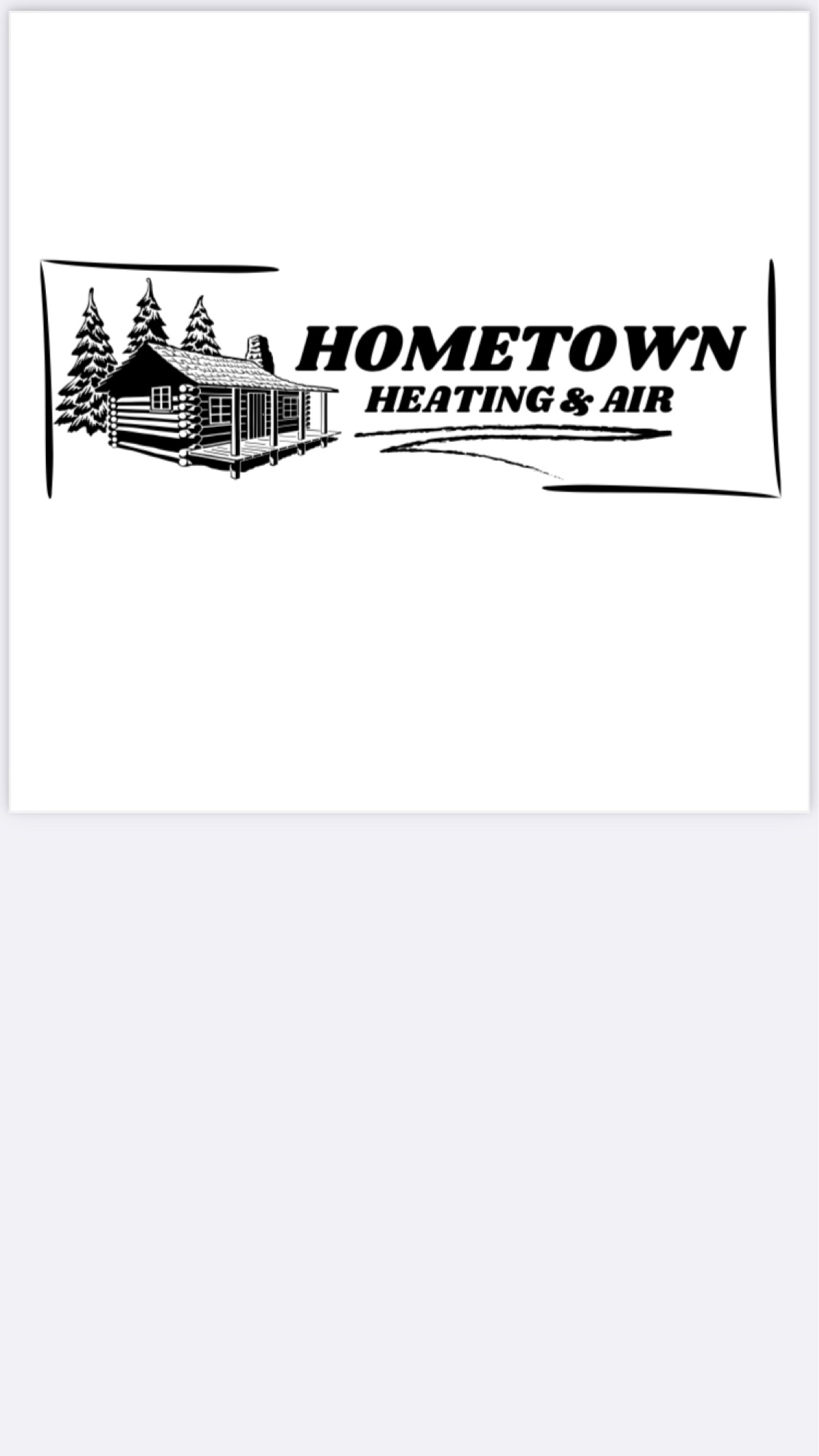 Hometown Heating and Air Logo