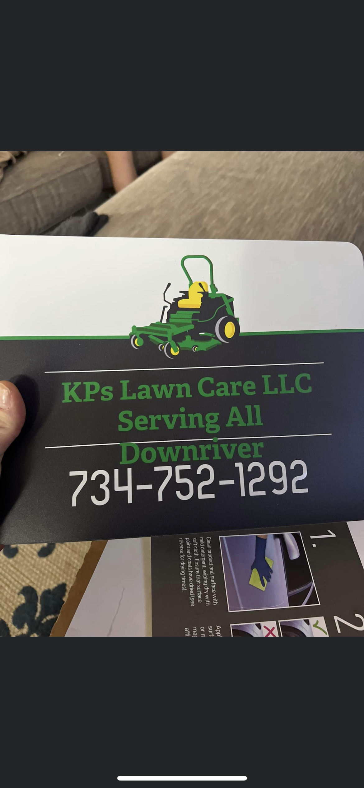 KPs Lawn Care LLC Logo