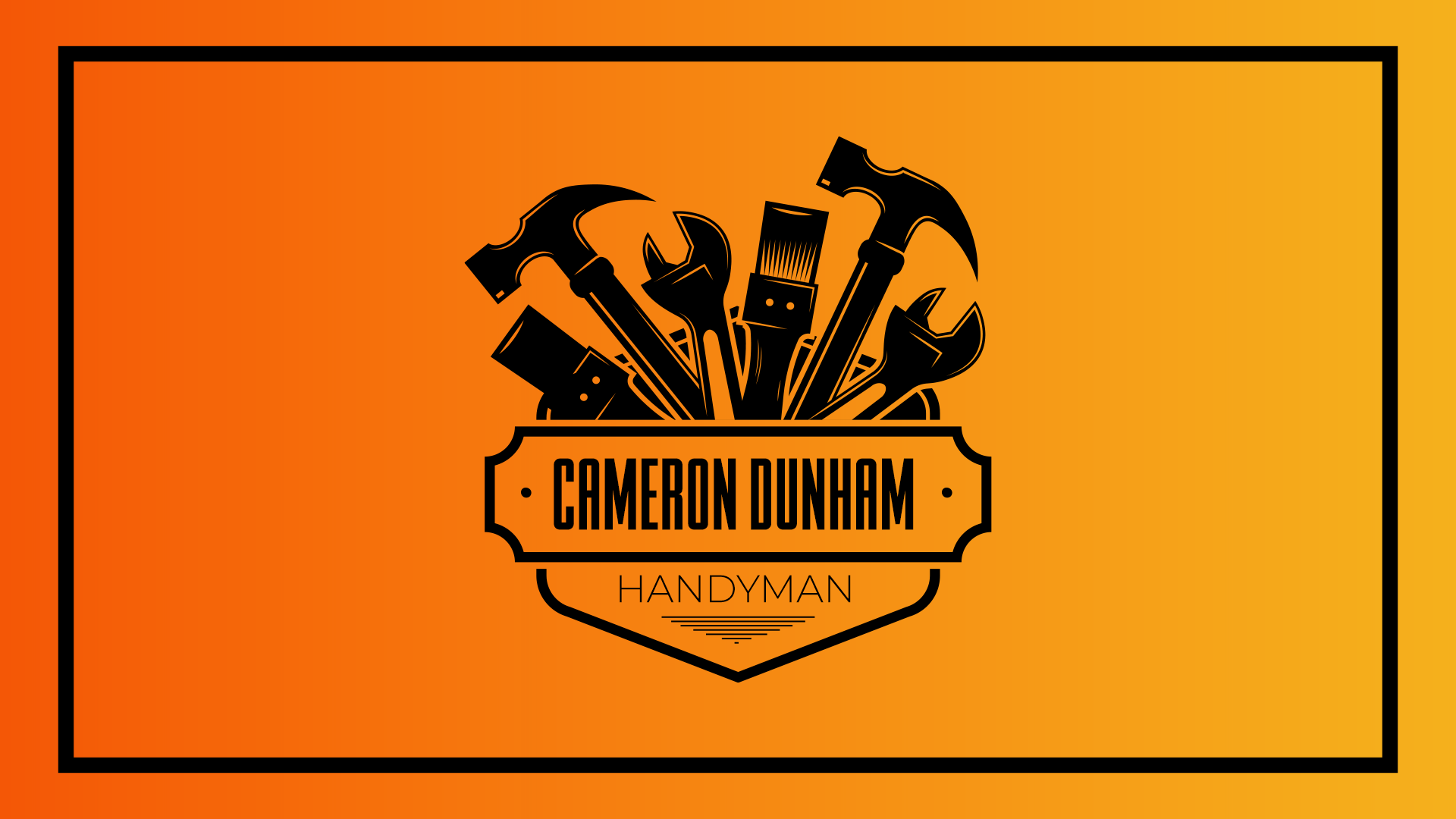 Cameron Dunham Handyman Logo
