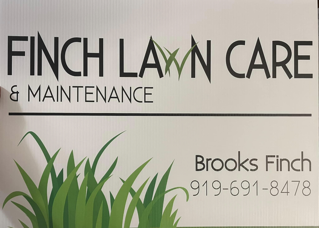 Finch Lawncare & Maintenance Logo