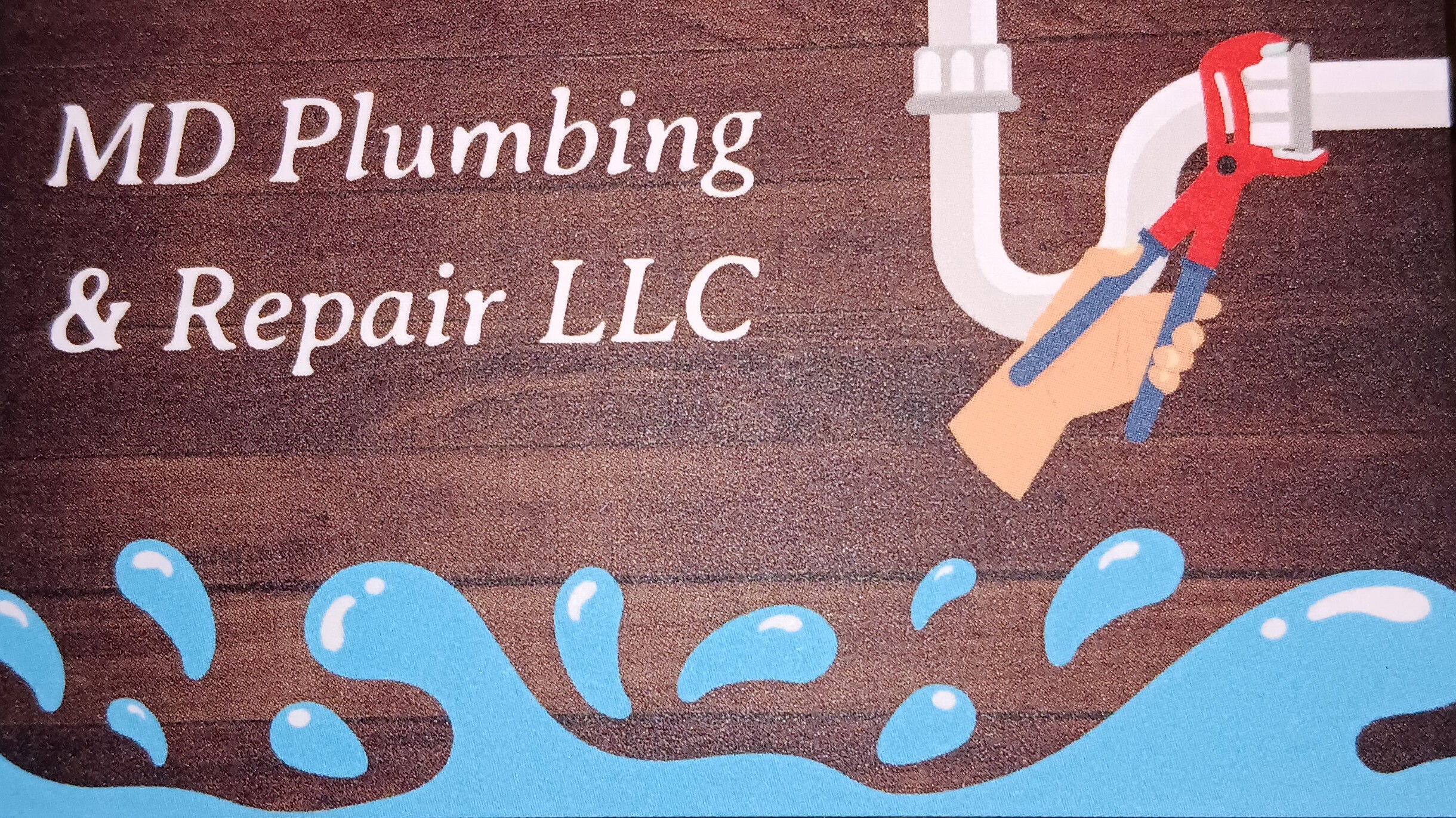 MD Plumbing & Repair Logo