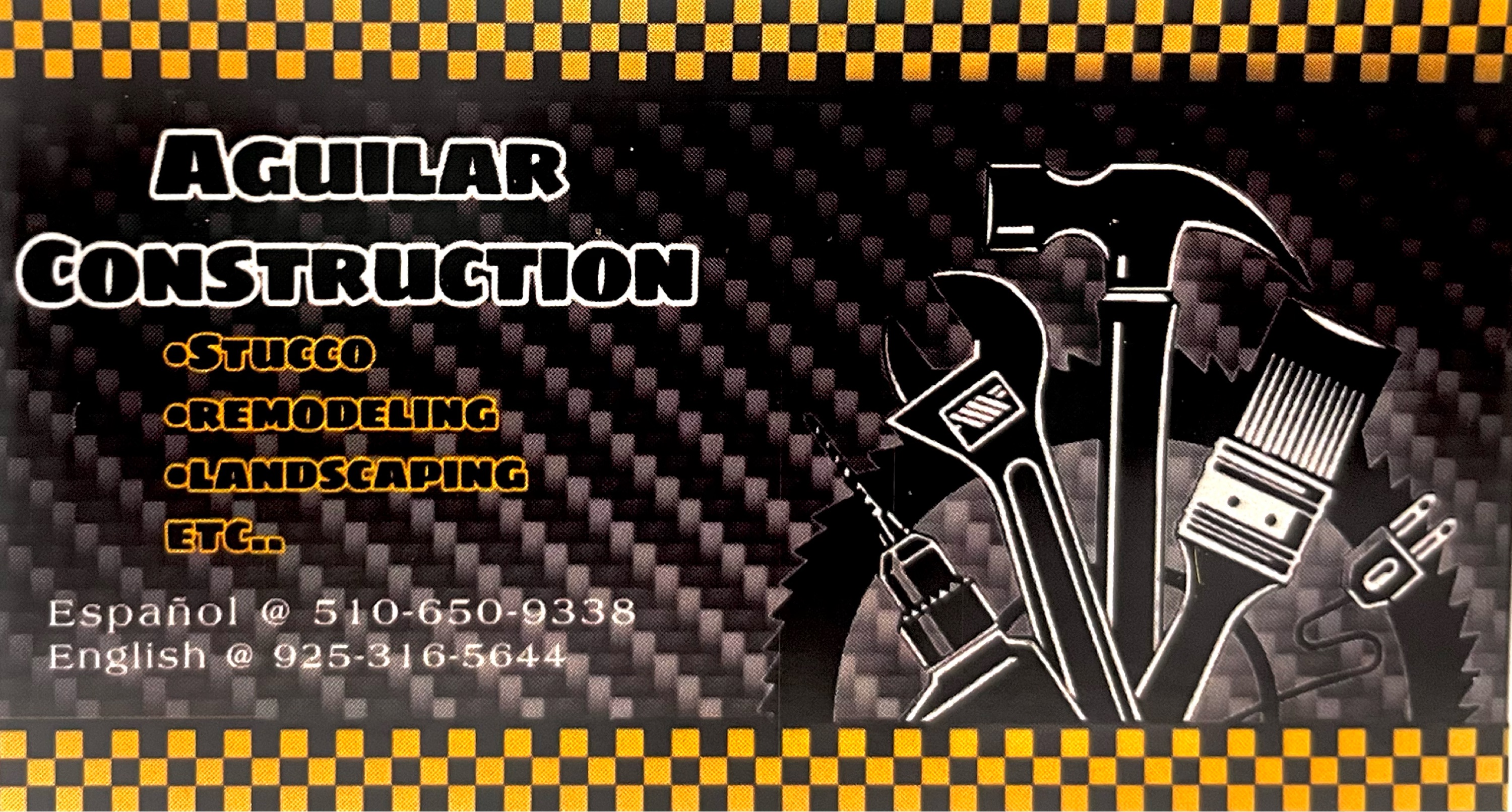 Aguilar Construction - Unlicensed Contractor Logo