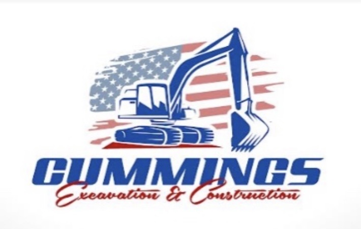 Cummings Excavation, and Construction Logo