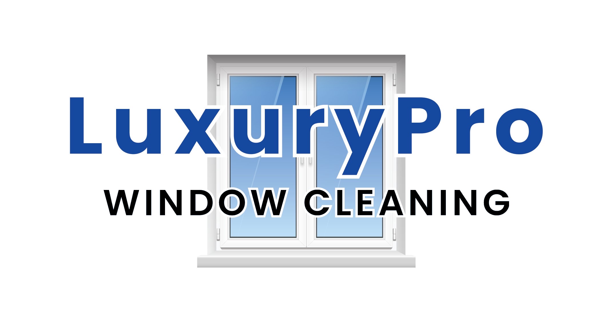 LuxuryPro Window Cleaning Logo