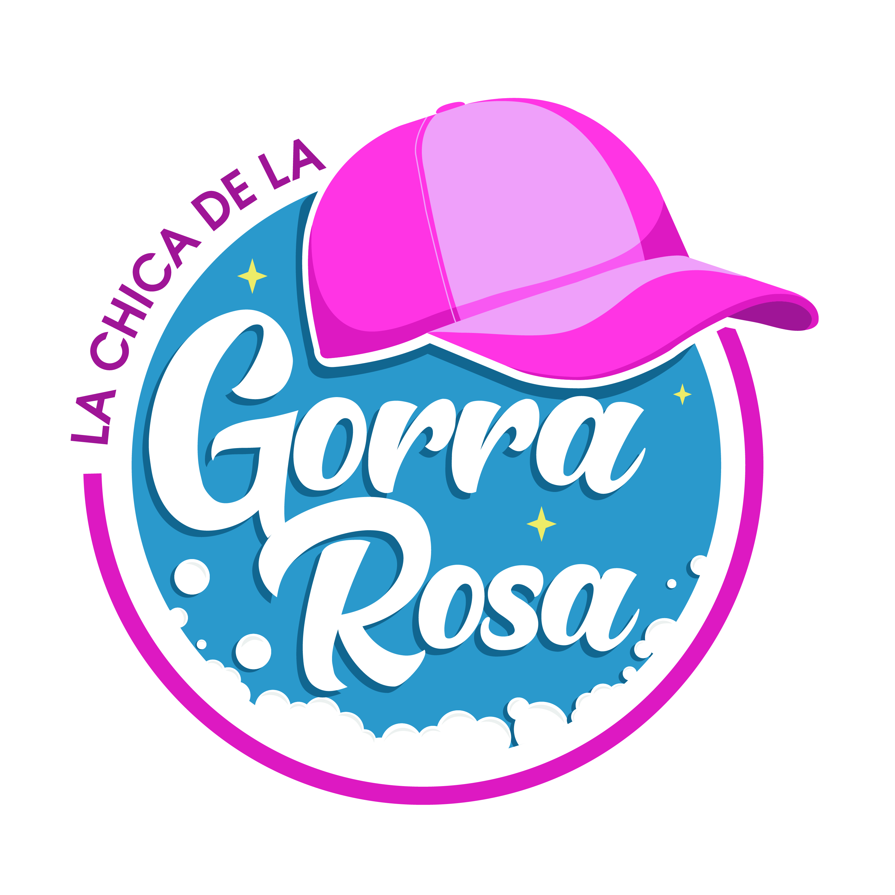 La Chica de La Gorra Rosa Logo