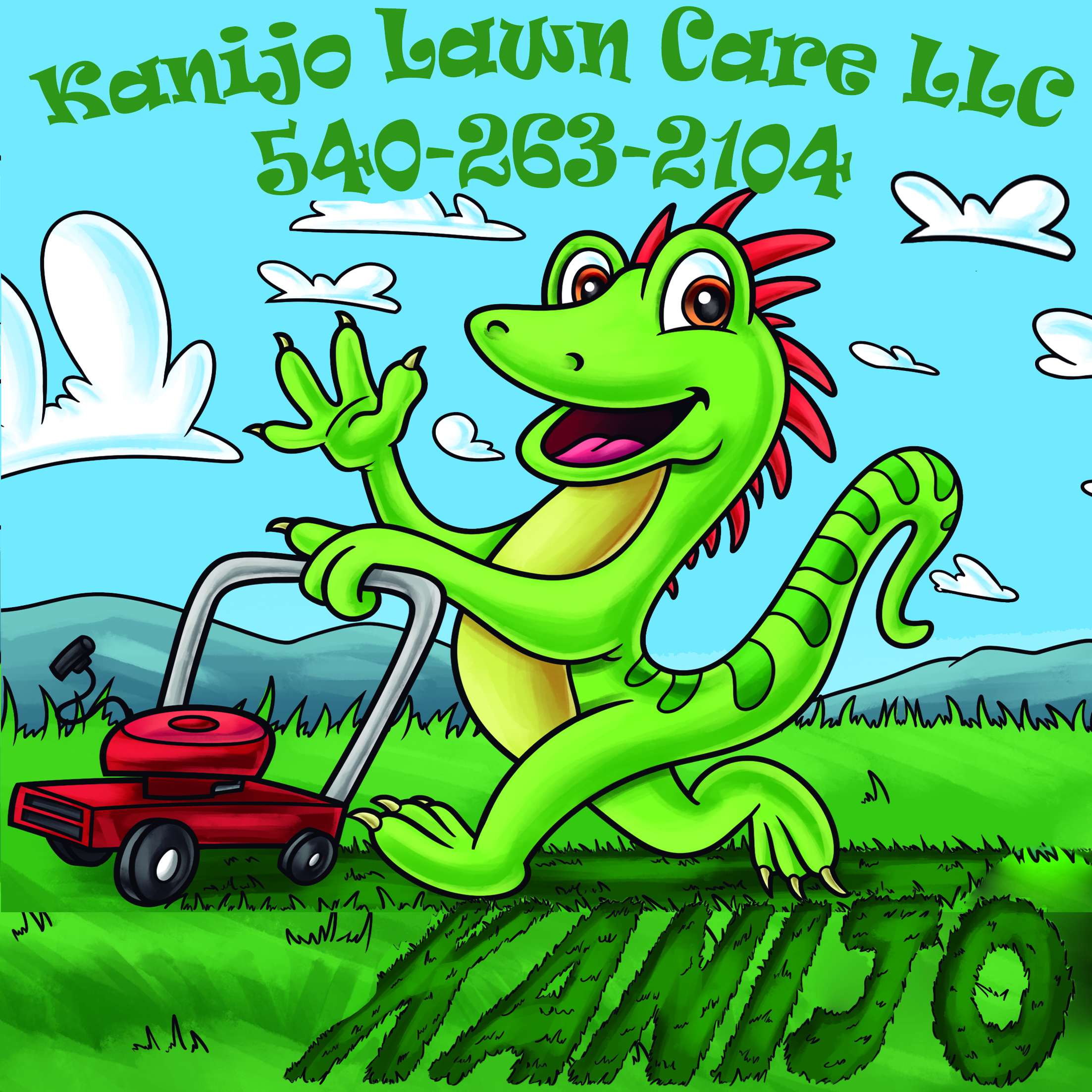 Kanijo Lawn Care Logo