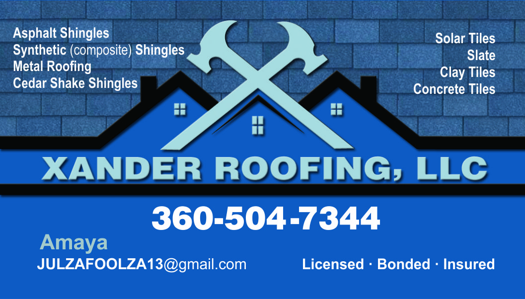 Xander Roofing LLC Logo