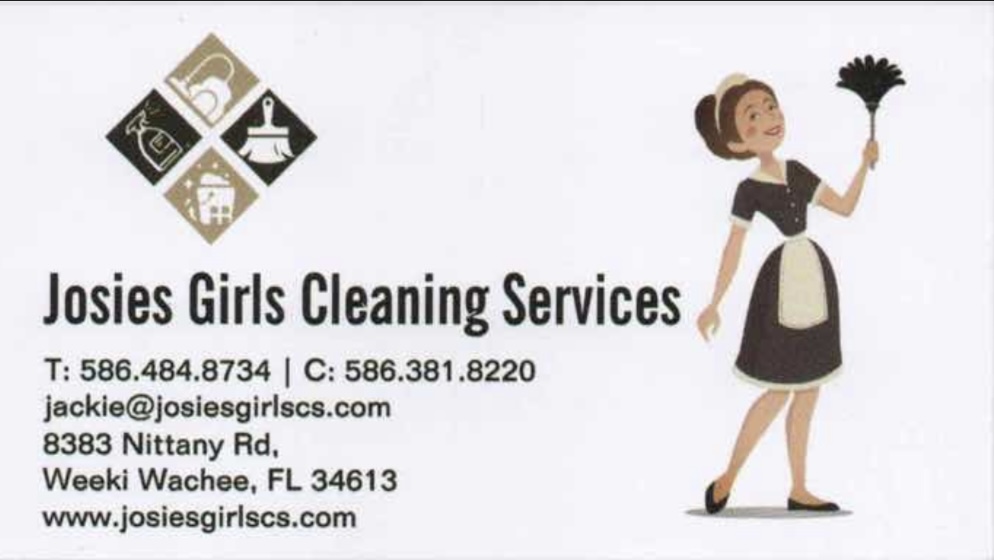 Josie's Girls Cleaning Services, LLC Logo