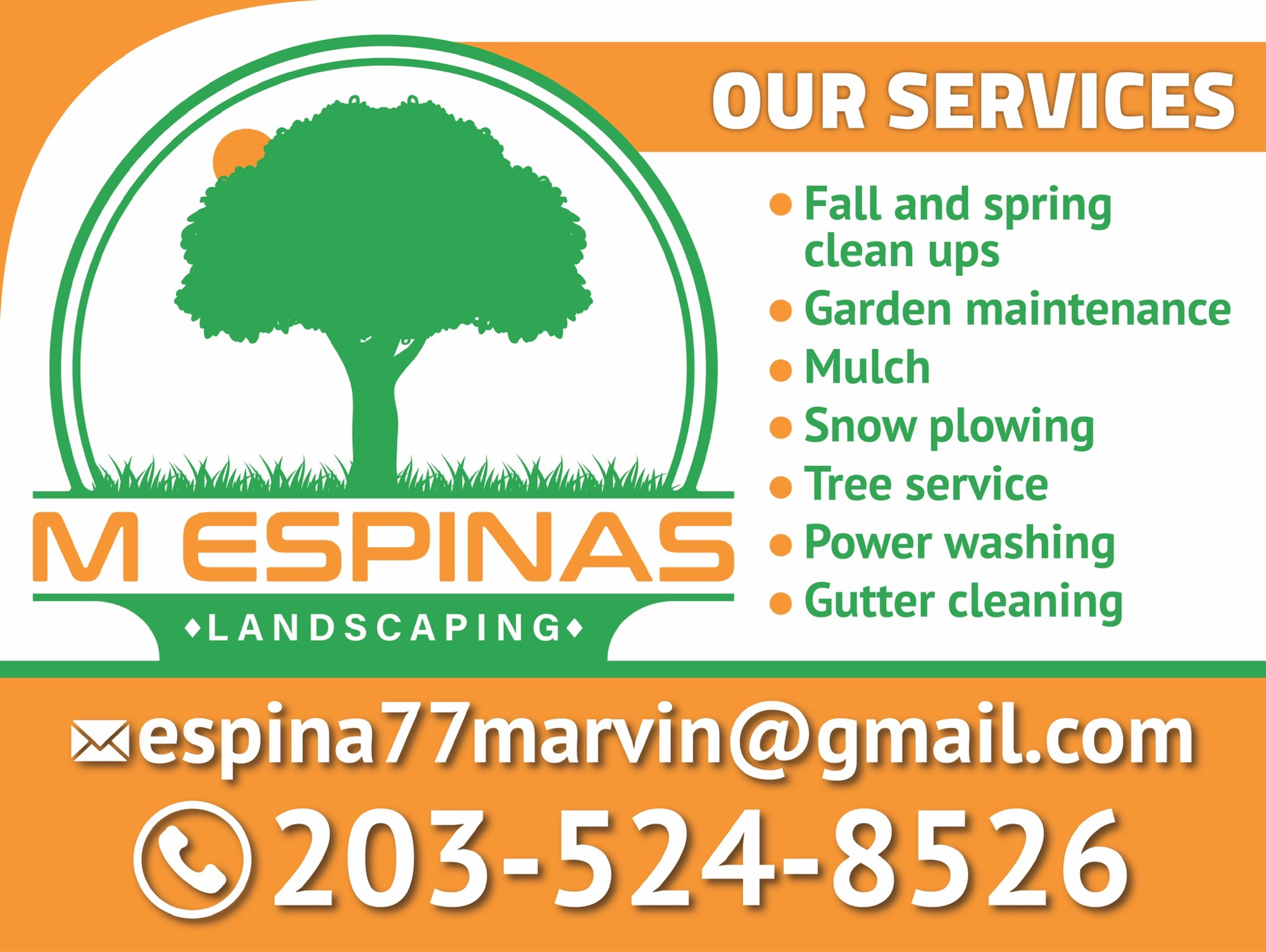 M Espinas Landscaping, LLC Logo