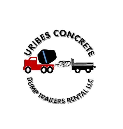 Uribes Concrete and Dump Trailers Rentals Logo