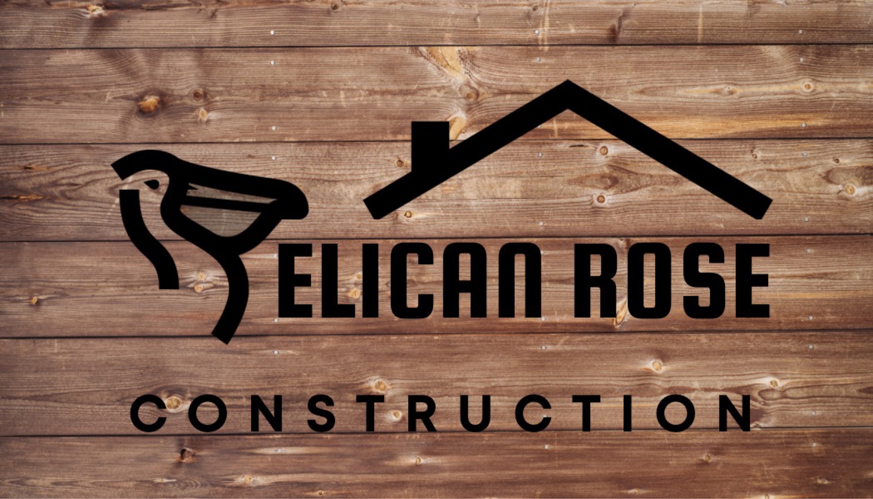 Pelican Rose Construction Logo