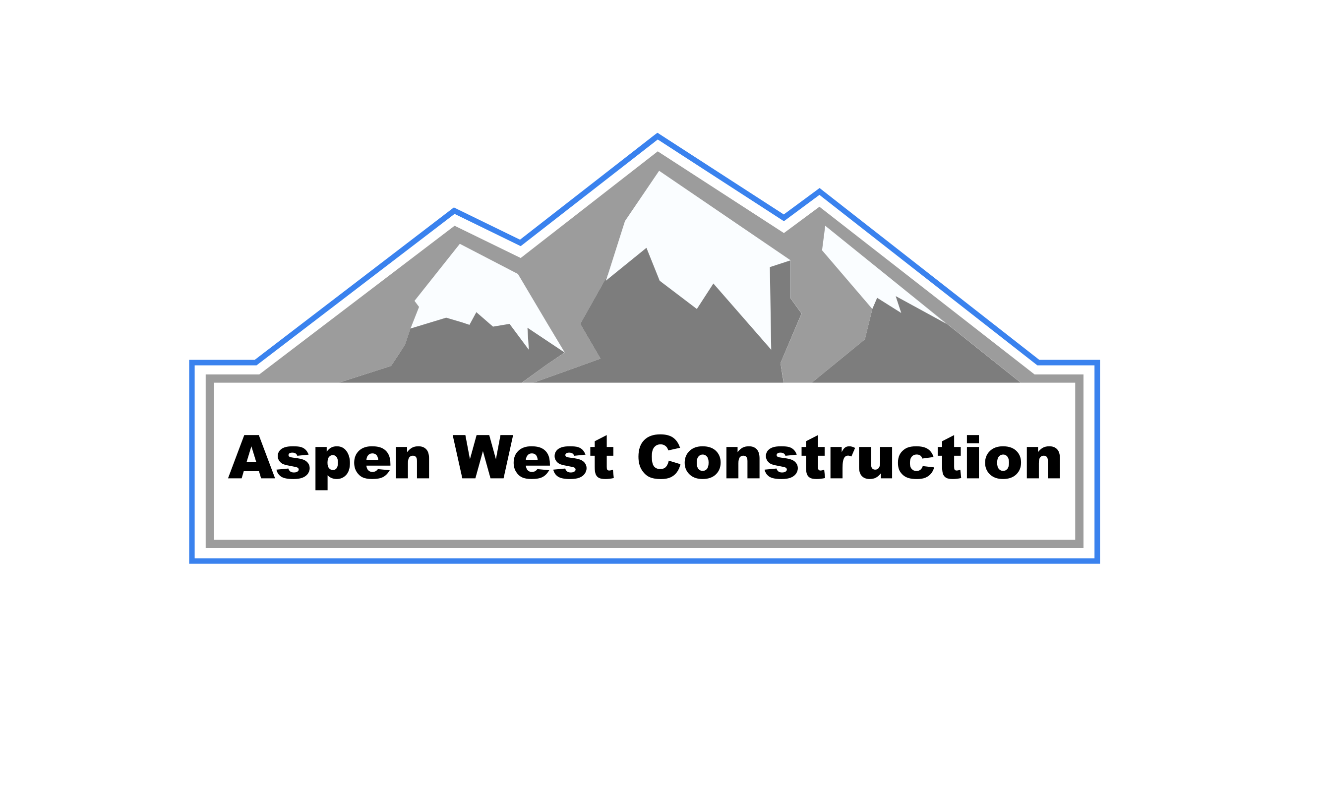 Aspen West Construction Logo