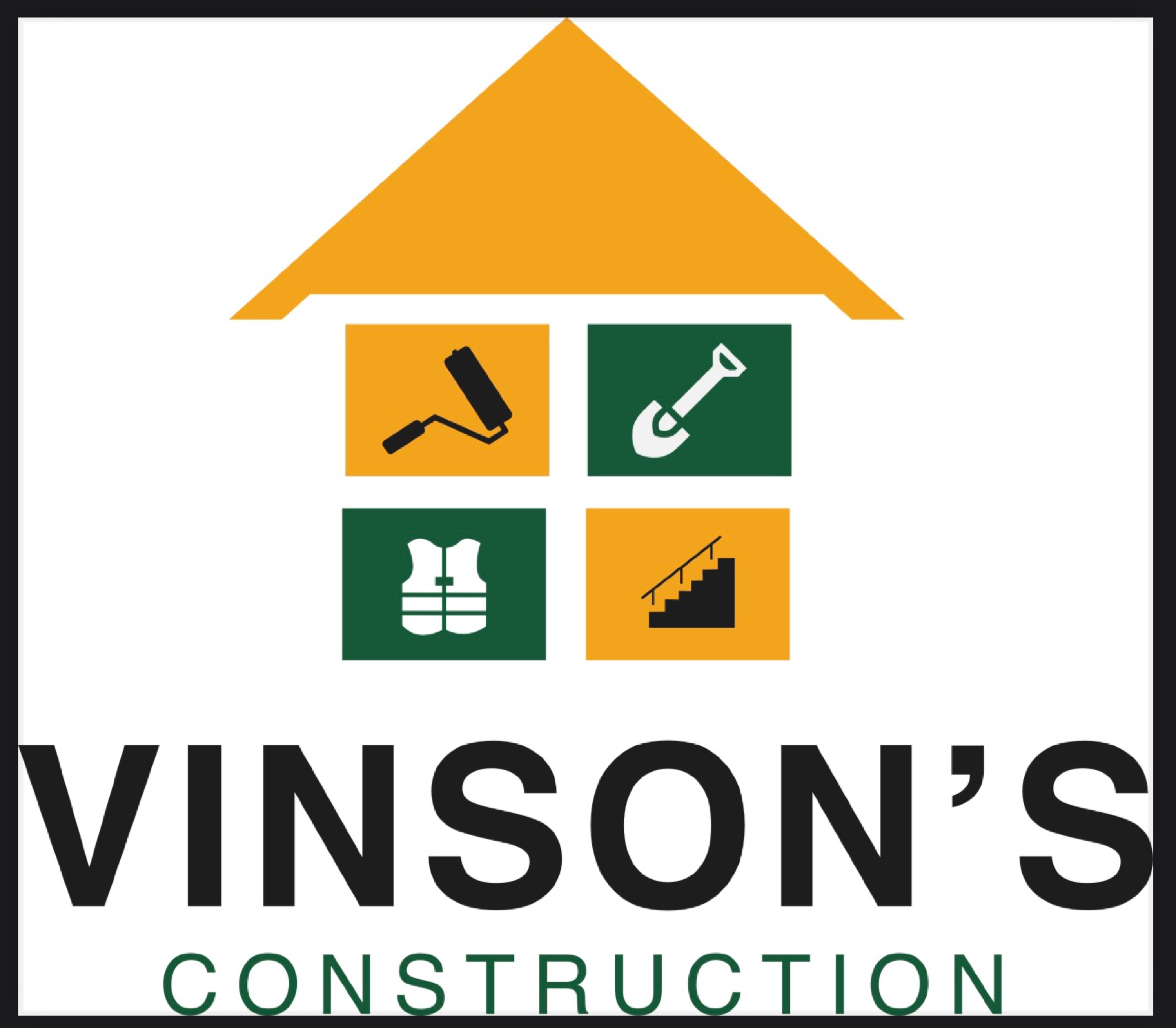 Vinson's Construction LLC Logo