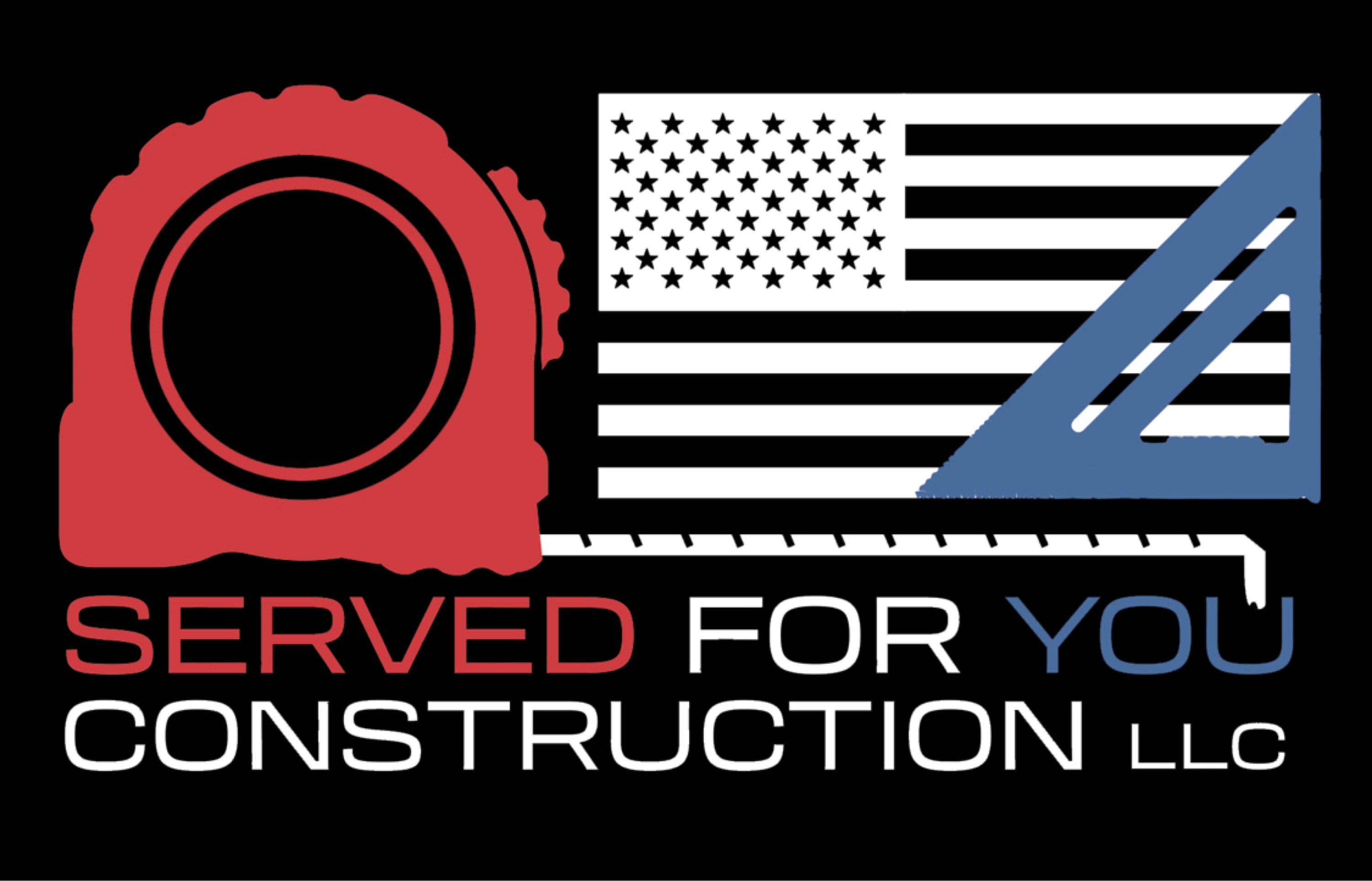 Served for You Construction Logo