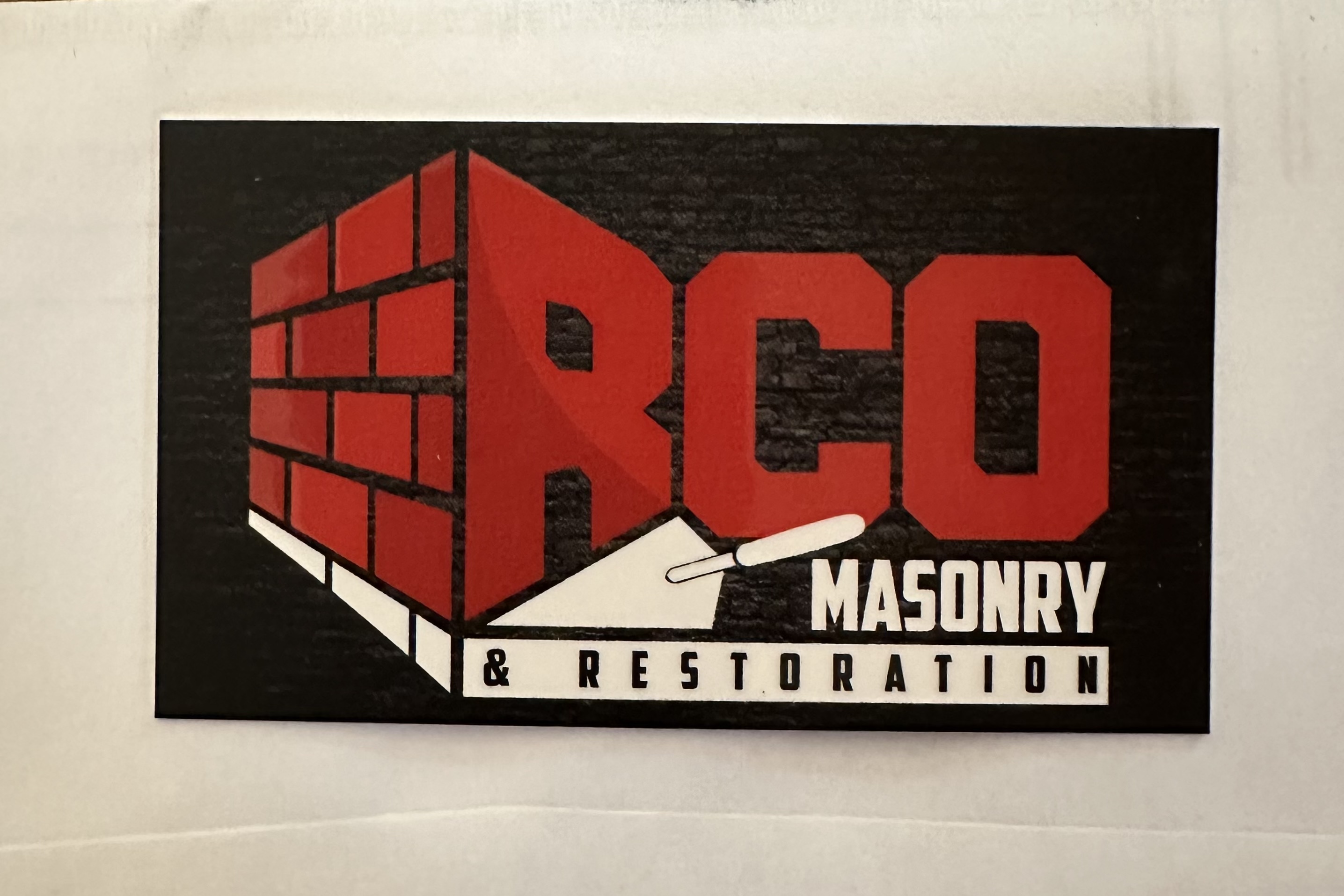 RCO Masonry and Restoration LLC Logo